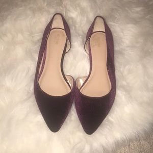 Size 8 Purple Mossimo Flats